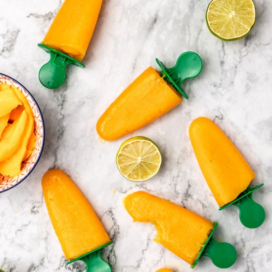 Mango Popsicles