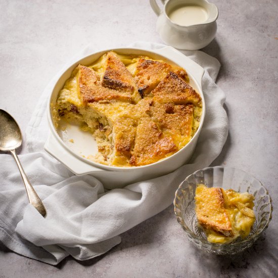 Vegan Bread & Butter Pudding