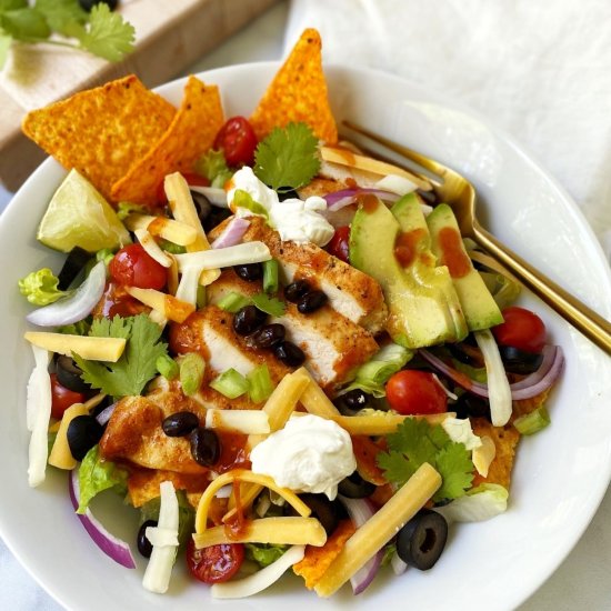 Chicken Taco Salad Bowl