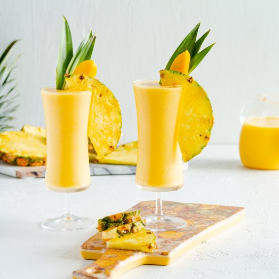 Mango Piña Colada Cocktail