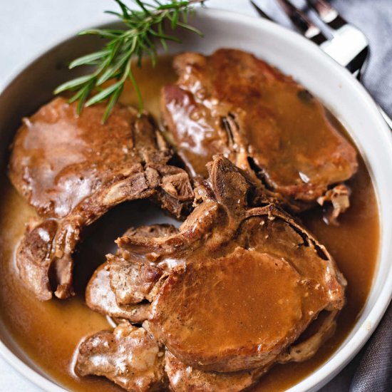 Instant Pot Pork Chops & Gravy