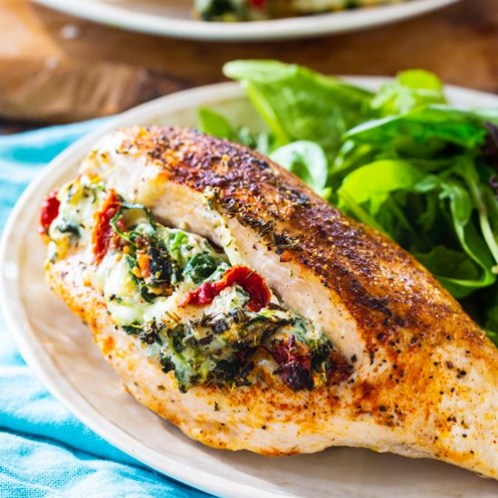 Tuscan Stuffed Chicken