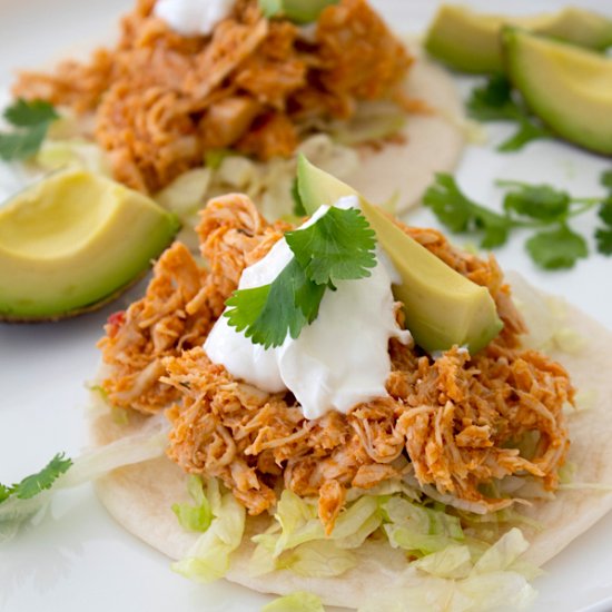 Slow Cooker Chicken Tacos