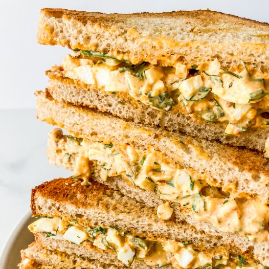 The Best Egg Salad Sandwich