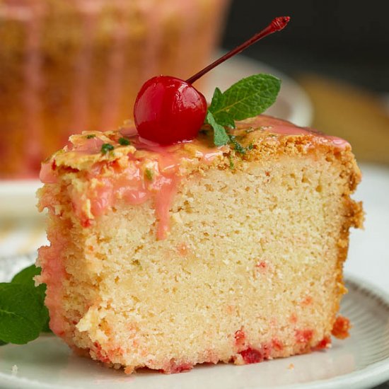 Cherry Limeade Pound Cake