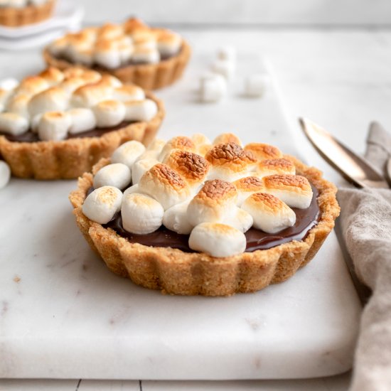 Easy S’mores tartlets