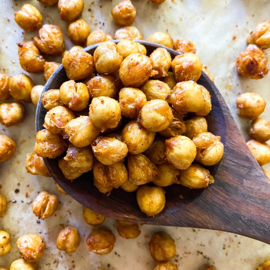 Crispy Roasted Chickpeas