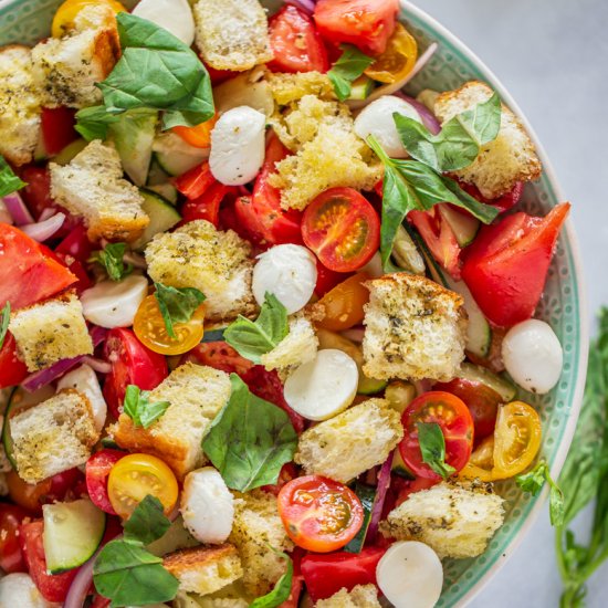 Summer Panzanella Salad