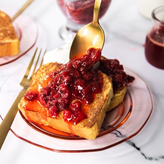 Strawberry Syrup (No Refined Sugar)