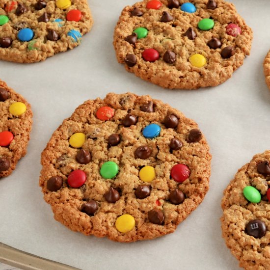 Gluten-Free Monster Cookies