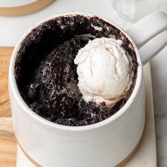 Chocolate Mug Cake (Vegan)