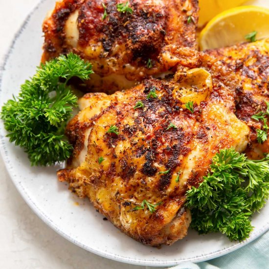 Air Fryer Chicken Thighs