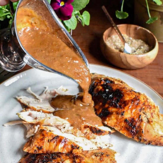 Jamaican Jerk Baked Turkey Breast