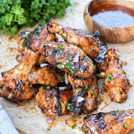 Chipotle Ginger Orange Grilled Wing