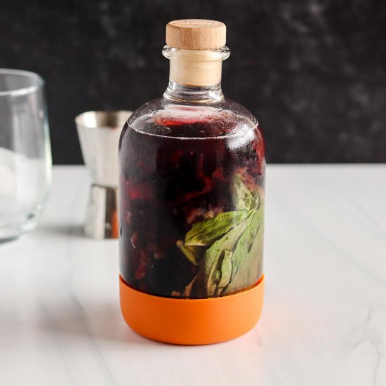 Blackberry Basil Infused Vodka