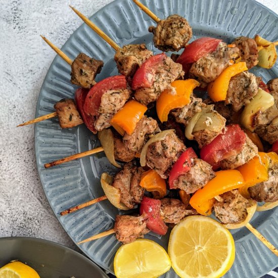 Pork Skewers In the Oven