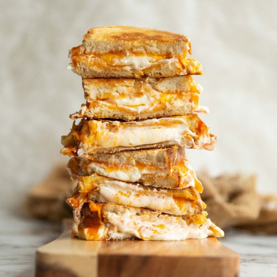 Cream Cheese Grilled Cheese