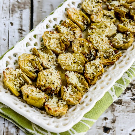 Air Fryer Artichoke Hearts