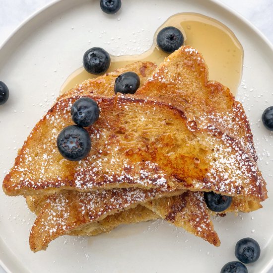 Dairy-Free & Egg-Free French Toast