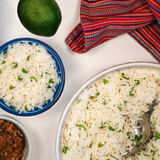 Cilantro Lime Rice (Chipotle Style)