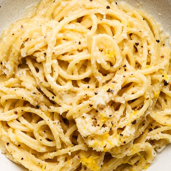 Lemon Mascarpone Pasta