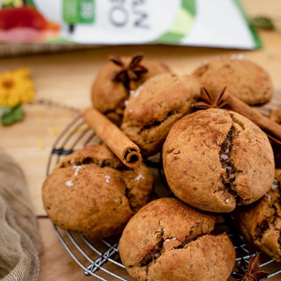 Coconut Sugar Chai Latte Cookies