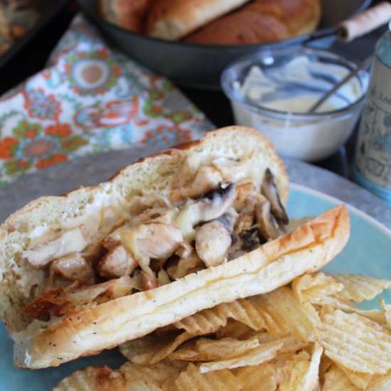 Chicken and Mushroom Subs