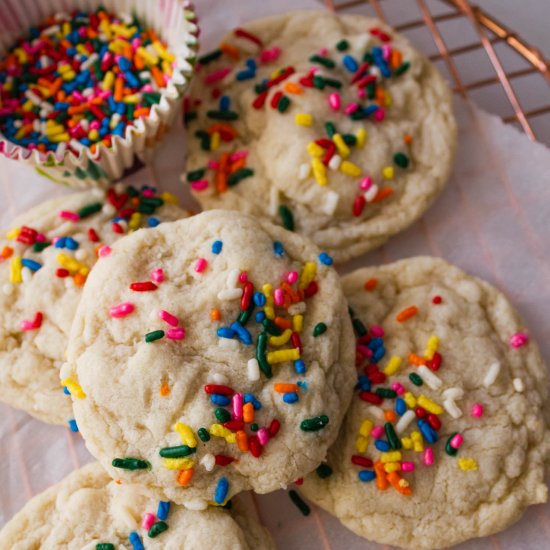 Birthday Cake Cookies