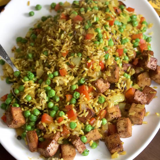 Tofu Fried Rice