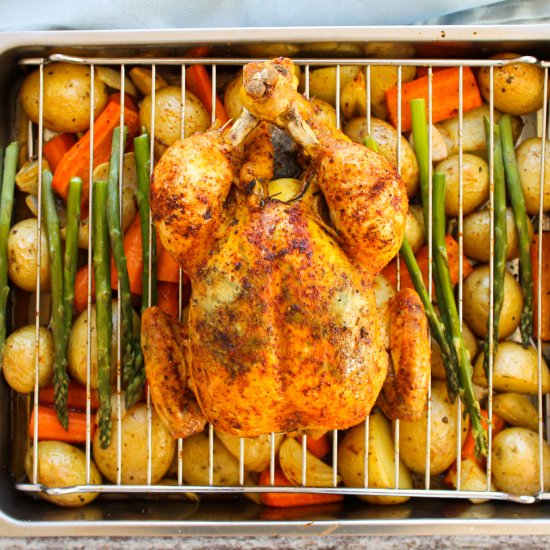 Classic Roast Chicken & Vegetables