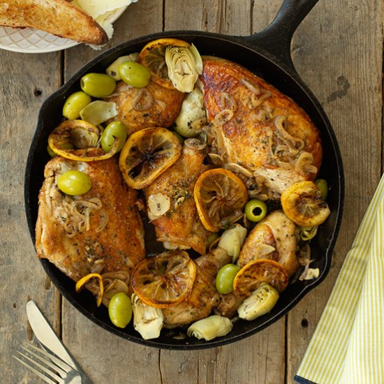 Mediterranean Chicken Skillet