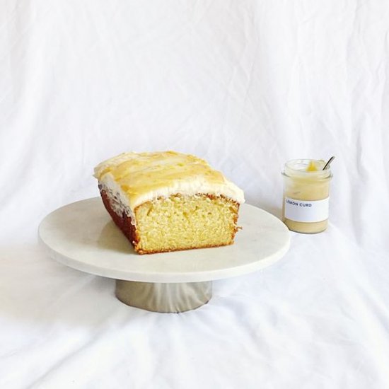 Lemon Cake w/ Cream Cheese Frosting