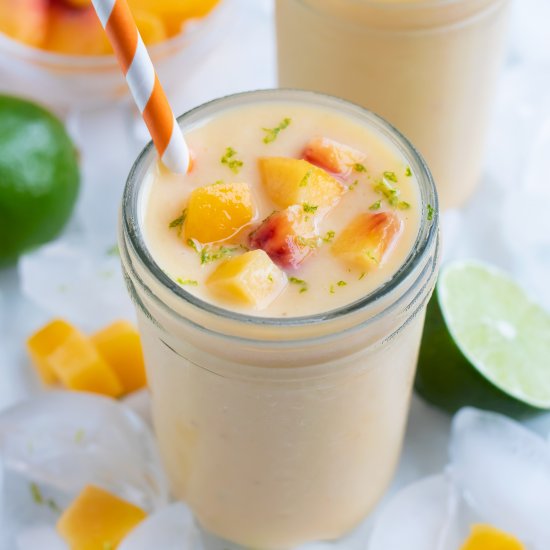 Peach Banana Smoothie