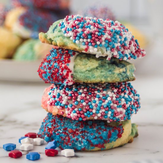 Fourth of July Sugar Cookies