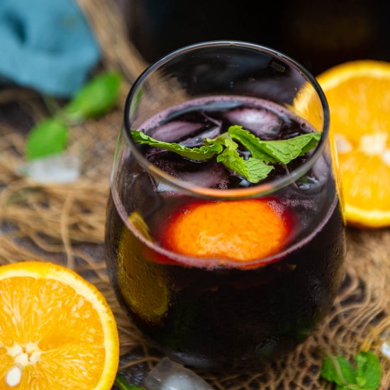 Red Wine Spritzer