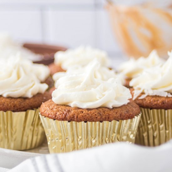 Healthy Cupcakes with Coconut Sugar