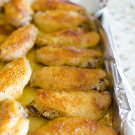 Honey Mustard Chicken Wings