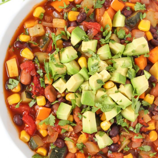 Summer Vegetable Chili