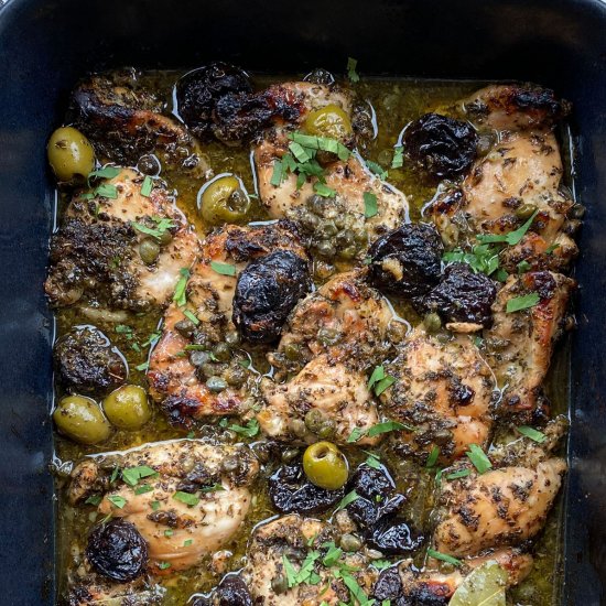 Chicken Marbella