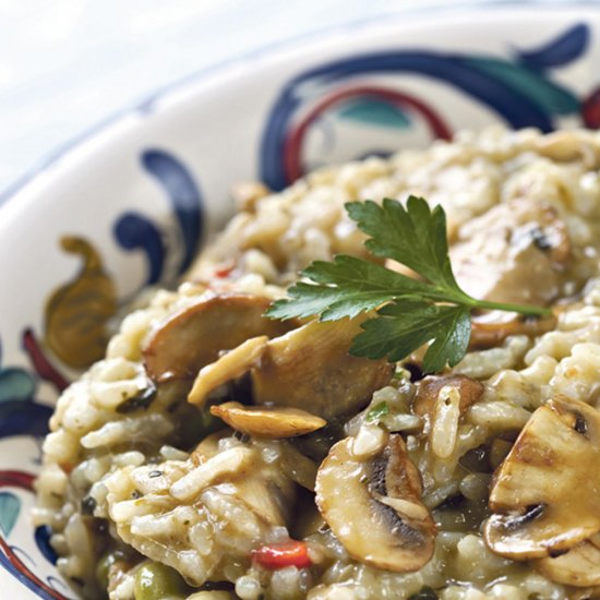 Risotto With Mushrooms