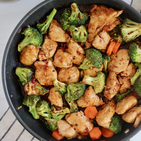 Sweet Chili Chicken Stir Fry