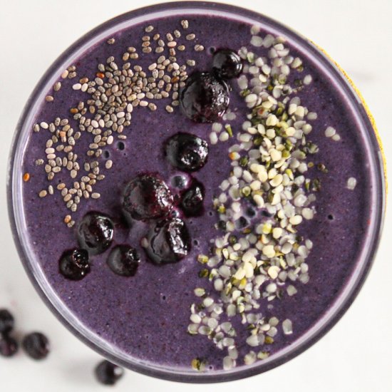 Simple Blueberry Smoothie