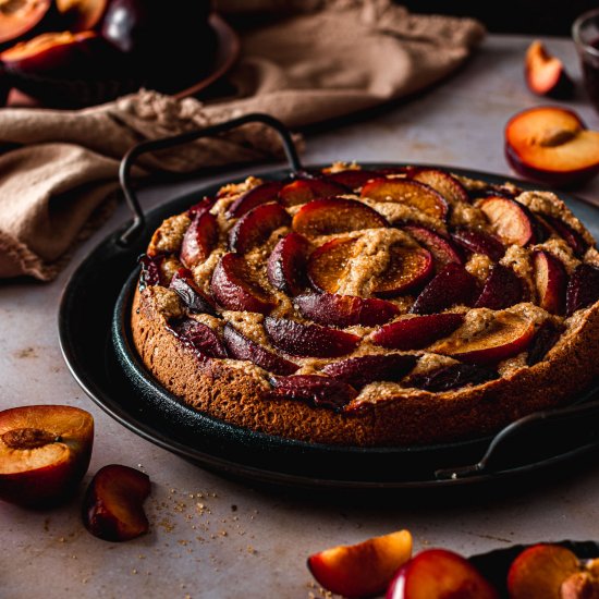 Spiced Plum Cake