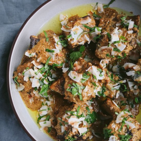 Coconut Milk Roasted Short Ribs