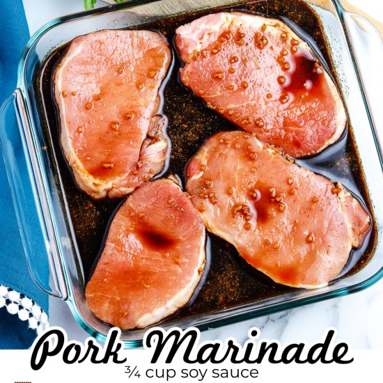 Pork Chop Marinade