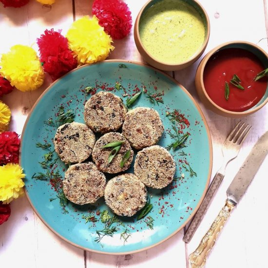 Mushroom Cutlets