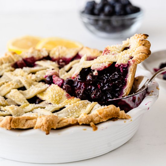 Easy Blueberry Pie