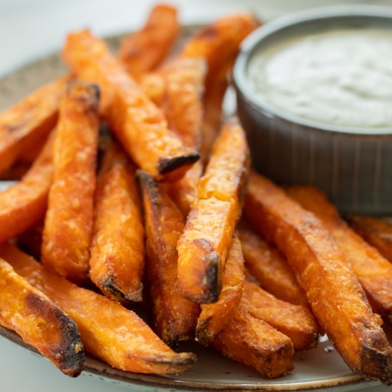 Air Fryer Frozen Sweet Potato Fries