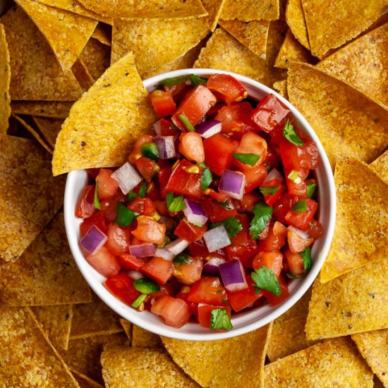 Whole Food Plant Based Salsa Fresca