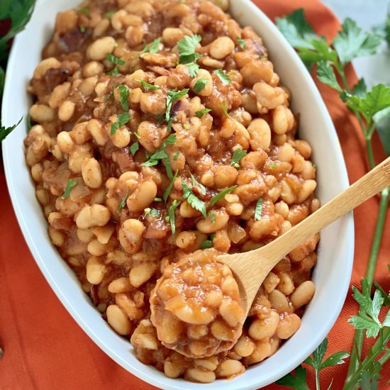 Instant pot baked beans